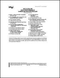 datasheet for TN80C151SA by Intel Corporation