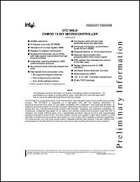 datasheet for AN87C196LB-20 by Intel Corporation