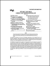 datasheet for AN83C196LD-22 by Intel Corporation