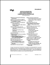 datasheet for C80C251SA16 by Intel Corporation