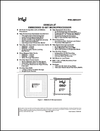 datasheet for A80960JF-25 by Intel Corporation
