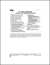 datasheet for SB83C196NP25 by Intel Corporation