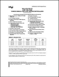 datasheet for TN80L51FA-20 by Intel Corporation