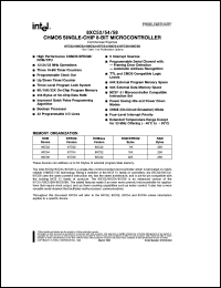 datasheet for TS80C32-24 by Intel Corporation