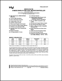datasheet for TN80C52-1 by Intel Corporation