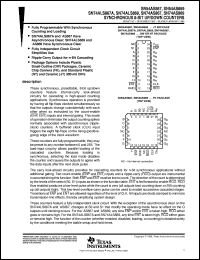 datasheet for SN54AS869JT by Texas Instruments