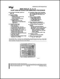 datasheet for MA80C186XL10 by Intel Corporation