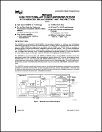 datasheet for MQ80C286 by Intel Corporation