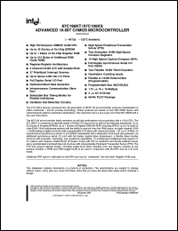 datasheet for N87C196KS by Intel Corporation