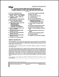 datasheet for LP87C51C-20 by Intel Corporation