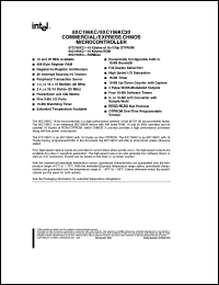 datasheet for TN87C196KC by Intel Corporation