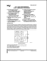 datasheet for KU376 by Intel Corporation