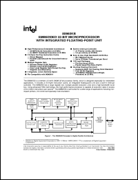 datasheet for A80960KB-25 by Intel Corporation