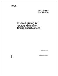datasheet for 82371AB by Intel Corporation