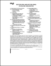 datasheet for SB82371FB by Intel Corporation