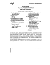 datasheet for DT28F320S5-120 by Intel Corporation