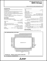 datasheet for M38257M8DXXXFP by Mitsubishi Electric Corporation, Semiconductor Group