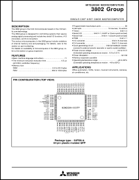 datasheet for M38027E8FS by Mitsubishi Electric Corporation, Semiconductor Group