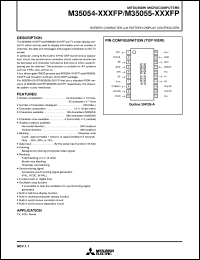 datasheet for M35054-XXXFP by Mitsubishi Electric Corporation, Semiconductor Group
