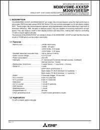 datasheet for M306V5EESS by Mitsubishi Electric Corporation, Semiconductor Group