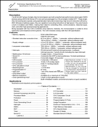 datasheet for M306N0MCT-XXXFP by Mitsubishi Electric Corporation, Semiconductor Group