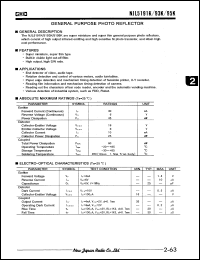 datasheet for NJL5191K by New Japan Radio Co., Ltd. (JRC)