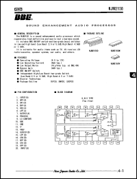 datasheet for NJM2150D by New Japan Radio Co., Ltd. (JRC)