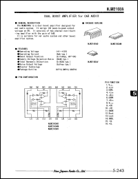 datasheet for NJM2160AV by New Japan Radio Co., Ltd. (JRC)
