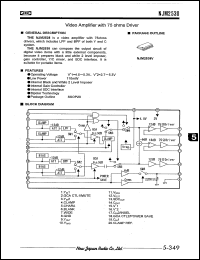 datasheet for NJM2538V by New Japan Radio Co., Ltd. (JRC)