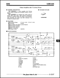 datasheet for NJM2538BV by New Japan Radio Co., Ltd. (JRC)
