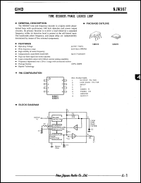 datasheet for NJM567M by New Japan Radio Co., Ltd. (JRC)