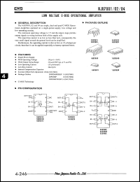 datasheet for NJU7002D by New Japan Radio Co., Ltd. (JRC)