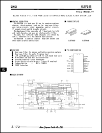datasheet for NJU7508D by New Japan Radio Co., Ltd. (JRC)