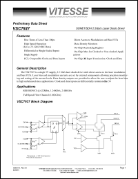 datasheet for VSC7927KFL by 