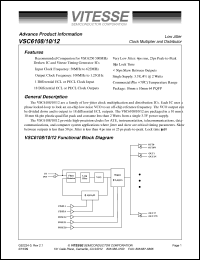 datasheet for VSC6110 by 