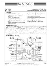 datasheet for VSC8140TW by 