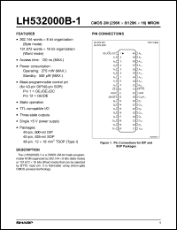 datasheet for LH532000BTR-1 by Sharp