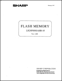 datasheet for LH28F008SAHR-85 by Sharp