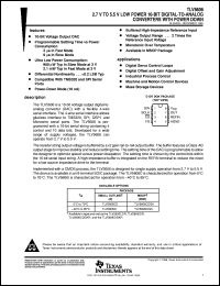 datasheet for TLV5606IDGK by Texas Instruments