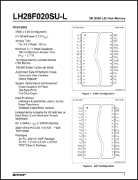 datasheet for LH28F016SUT-L15 by Sharp