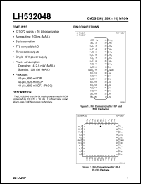 datasheet for LH532048N by Sharp