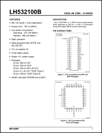 datasheet for LH532100BD by Sharp