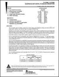 datasheet for TLC7226IDW by Texas Instruments