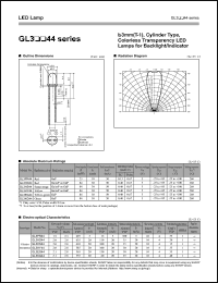datasheet for GL3HS44 by Sharp