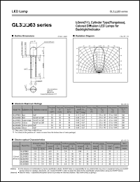 datasheet for GL3HD63 by Sharp
