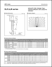 datasheet for GL5HD8 by Sharp