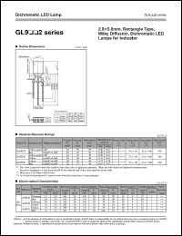 datasheet for GL9ED2 by Sharp