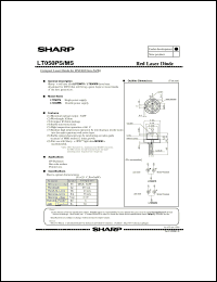 datasheet for LT050MS by Sharp
