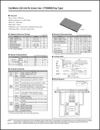 datasheet for LT1550ED by Sharp