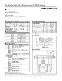datasheet for LT1560W by Sharp